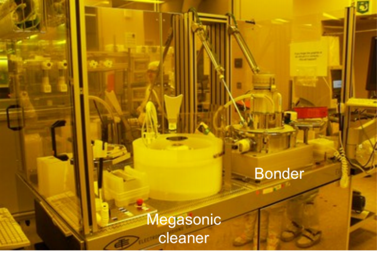 Picture of the EV Bonder in the SNF