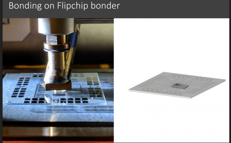 Image of bonder and chip